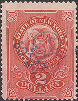 State of New York Stock Transfer Tax Stamps